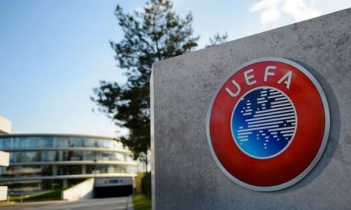 Jury for the headquarters of the Union des Associations Europèennes de Football. Nyon, Switzerland