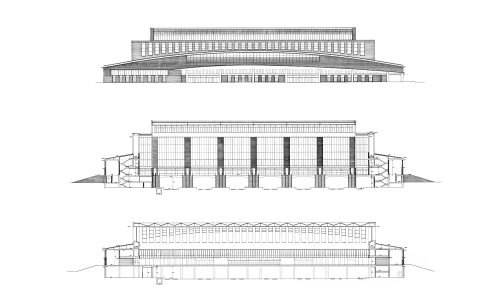 Estacion de Santa Justa Diseño del Plano oeste interiores Cruz y Ortiz Arquitectos