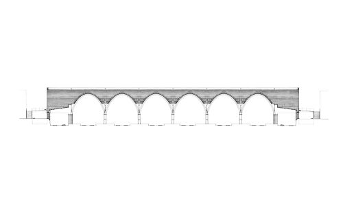 Estacion de Santa Justa Diseño del Plano transversal bodedas Cruz y Ortiz Arquitectos