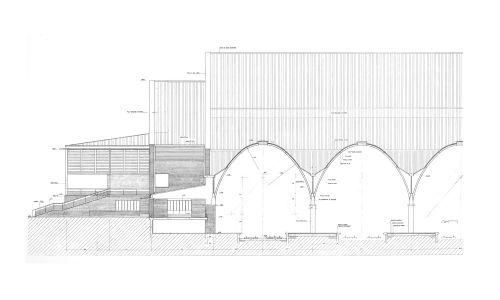 Estacion de Santa Justa Diseño del Plano Constructiva andenes Cruz y Ortiz Arquitectos