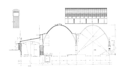 Estacion de Santa Justa Diseño del Plano Constructiva andenes Cruz y Ortiz Arquitectos