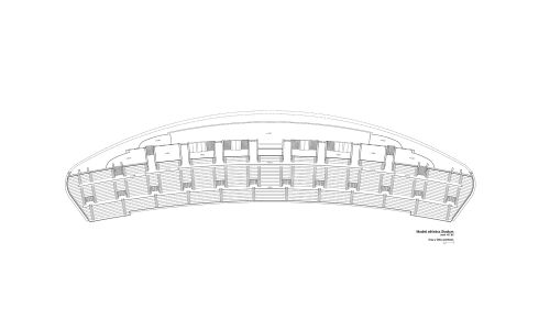 Plano Peineta Estadio Atletismo Madrid Diseño plano Cruz y Ortiz Arquitectos CYO planta