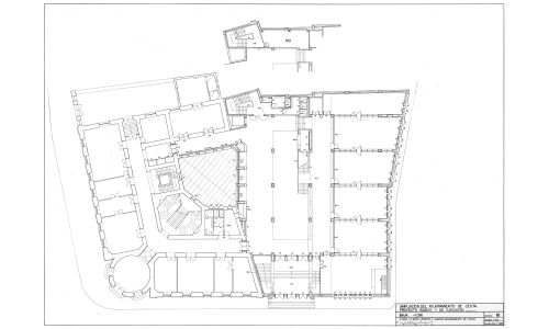 Ayuntamiento de Ceuta Diseño plano Cruz y Ortiz Arquitectos CYO planta baja