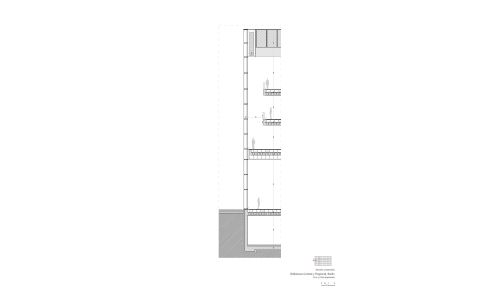 Biblioteca Central en Berlín Diseño de plano de sección constructiva Cruz y Ortiz Arquitectos