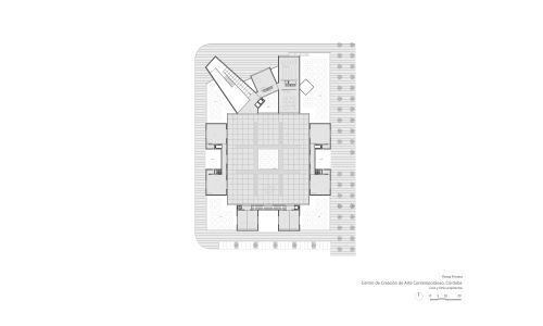 Centro-Arte-Cordoba_Diseño-plano_Cruz-y-Ortiz-Arquitectos_CYO_11-planta-primera
