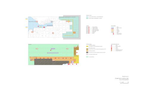 Ciudad de la Justicia de Jaén Diseño de esquema de usos de Cruz y Ortiz Arquitectos