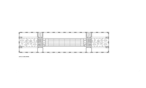 Servicios Centrales JJAA Sevilla Diseño Plano Planta Alta Cruz y Ortiz Arquitectos CYO