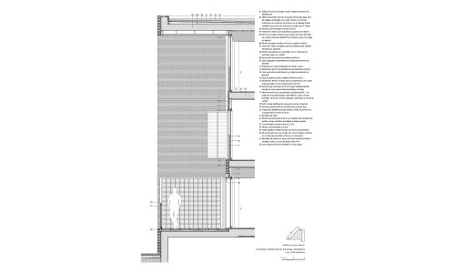 Complejo Residencial de Manresa Diseño de detalle constructivo de Cruz y Ortiz Arquitectos