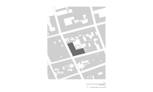 Lofts en Fabrica de Sabadell en Barcelona Diseño de plano de situación de Cruz y Ortiz Arquitectos