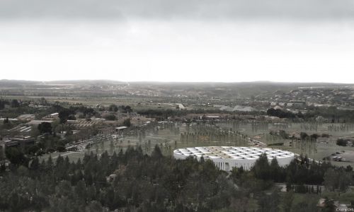 Museo de Arte Visigodo en Toledo Diseño de ordenación y entorno de vega baja de Cruz y Ortiz Arquitectos