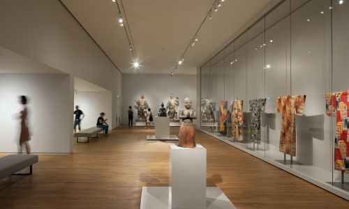 Asian Pavilion de Rijksmuseum en Amsterdam Diseño interior de vitrina e iluminación Cruz y Ortiz Arquitectos