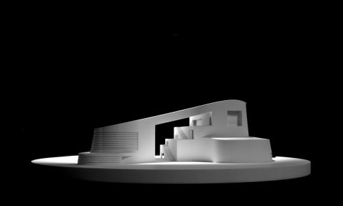 Auditorio Teatro de la Opera en Malaga Diseño de maqueta de Cruz y Ortiz Arquitectos
