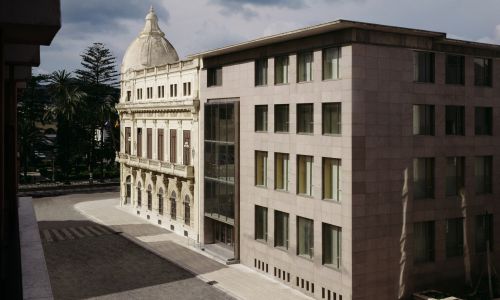 Ayuntamiento de Ceuta diseño exterior ampliacion adaptacion Cruz y Ortiz Arquitectos