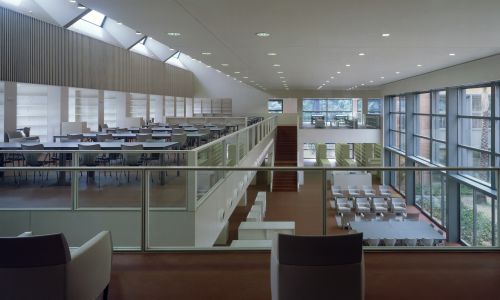 Biblioteca Infanta Elena de Sevilla Diseño interior de la luz de lectura Cruz y Ortiz