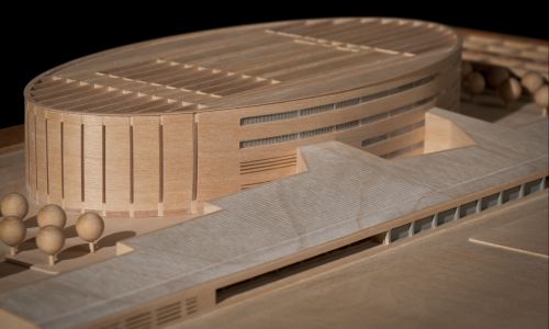 Centro de Control del Aeropuerto de Sevilla Diseño de la Maqueta Cruz y Ortiz Arquitectos