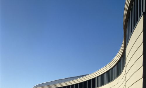 Estacion Autobuses Huelva Diseño exterior plaza comercio cafeteria Cruz y Ortiz Arquitectos