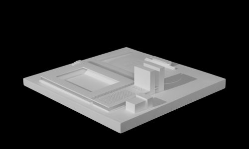 Estadio de Futbol y Eventos en Lugano Diseño de maqueta Cruz y Ortiz Arquitectos