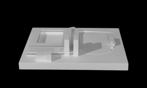 Estadio de Futbol y Eventos en Lugano Diseño de maqueta Cruz y Ortiz Arquitectos