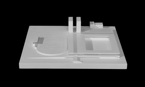 Estadio de Futbol y Eventos en Lugano Diseño de maqueta Cruz y Ortiz Arquitectos