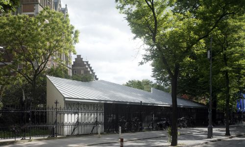 Info Center Rijksmuseum en Amsterdam Diseño del Exterior y paisajismo Cruz y Ortiz Arquitectos