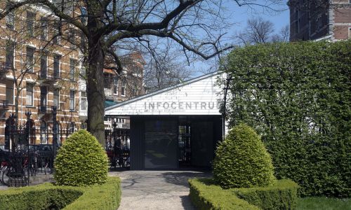 Info Center Rijksmuseum en Amsterdam Diseño del Exterior Entrada Cruz y Ortiz Arquitectos