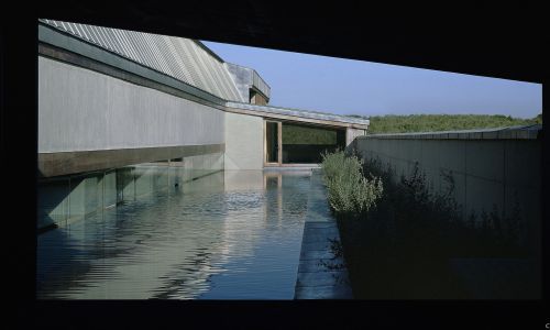 Museo del Mundo Marino Diseño Exterior del Estanque del Agua y la luz Cruz y Ortiz Arquitectos