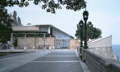 Museo del Mar Baluarte de la Candelaria Diseño exterior de la entrada y Ortiz Arquitectos
