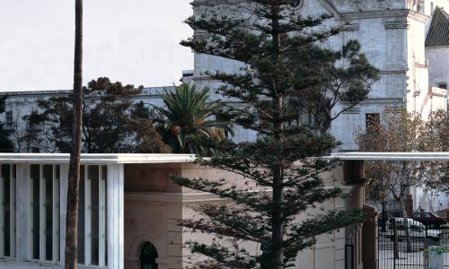 Museo del Mar Baluarte de la Candelaria Diseño exterior de la iglesia del Carmen Cruz y Ortiz Arquitectos