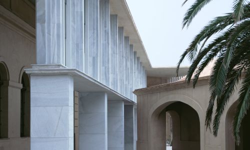 Museo del Mar Baluarte de la Candelaria Diseño exterior de la loggia Cruz y Ortiz Arquitectos