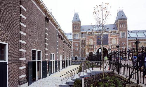 Pabellón Philips Wing Rijksmuseum de Exposiciones temporales Diseño exterior Cruz y Ortiz Arquitectos