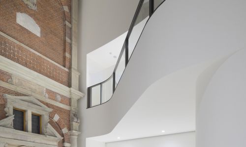 Pabellón Philips Wing Rijksmuseum de Exposiciones temporales Diseño interior galería de conexión Cruz y Ortiz Arquitectos