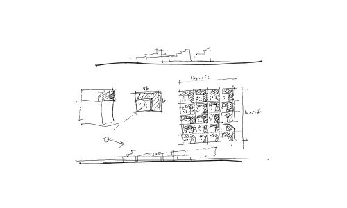 Croquis Urbanizacion Sancti Petri de Chiclana Cadiz Cruz y Ortiz Arquitectos