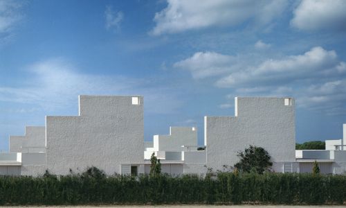 Urbanizacion Sancti Petri de Chiclana Cadiz Diseño exterior del detalle de la silueta Cruz y Ortiz Arquitectos