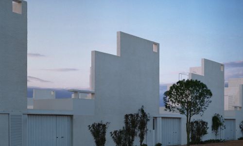 Urbanizacion Sancti Petri de Chiclana Cadiz Diseño exterior del detalle de la silueta Cruz y Ortiz Arquitectos