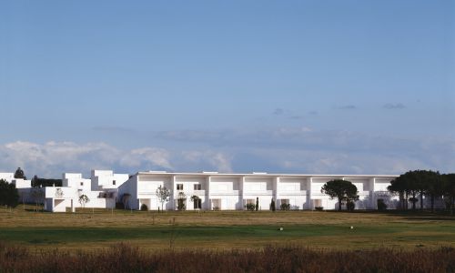 Urbanizacion Sancti Petri de Chiclana Cadiz Diseño exterior del jardin y campo de golf Cruz y Ortiz Arquitectos