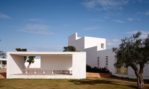 Urbanizacion Sancti Petri de Chiclana Cadiz Diseño exterior del jardin y del pabellón Cruz y Ortiz Arquitectos