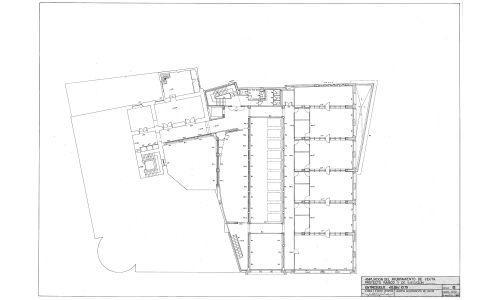 Ayuntamiento de Ceuta Diseño plano Cruz y Ortiz Arquitectos CYO planta entresuelo