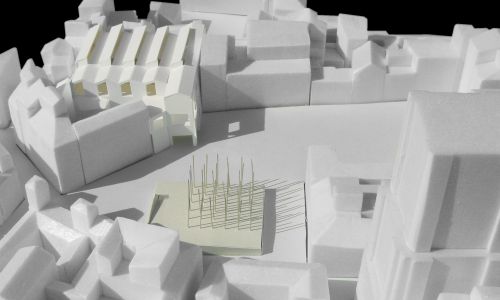 Fundacion Garcia Lorca en Granada Diseño de la maqueta del museo y Teatro Cruz y Ortiz Arquitectos