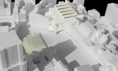 Fundacion Garcia Lorca en Granada Diseño de la maqueta del museo y Teatro Cruz y Ortiz Arquitectos