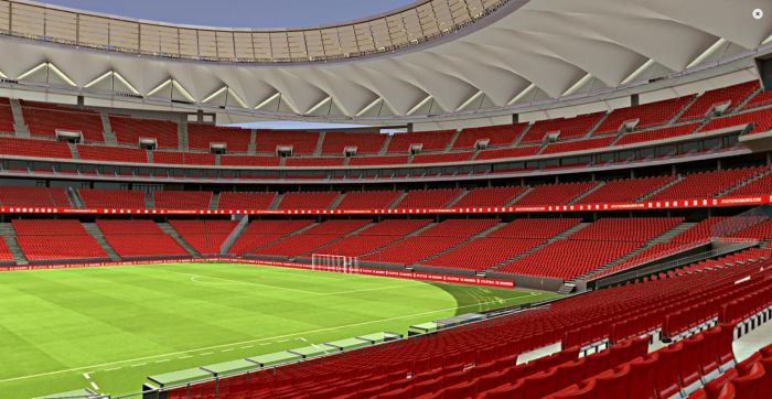 Wanda Metropolitano Seating Chart