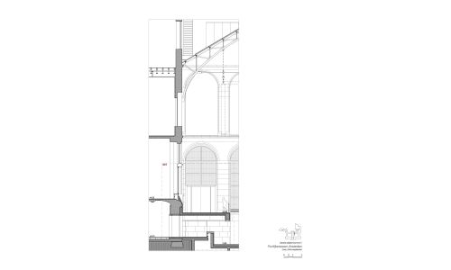 The Rijksmuseum Main Building Amsterdam Diseño plano detalle de plataforma de torre Cruz y Ortiz Arquitectos