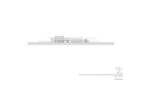 Edificio-Central-Universidad-Granada_Diseño-plano_Cruz-y-Ortiz-Arquitectos_CYO_21-alzado-sureste