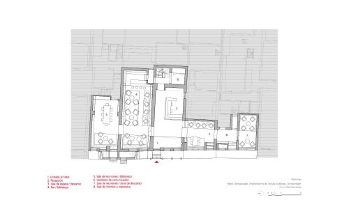 Hotel-Ambassade-rehabilitacion-Amsterdam_Design-plano_Cruz-y-Ortiz-Arquitectos_CYO_10-planta-baja