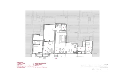 Hotel-Ambassade-rehabilitacion-Amsterdam_Design-plano_Cruz-y-Ortiz-Arquitectos_CYO_10-planta-baja-previo