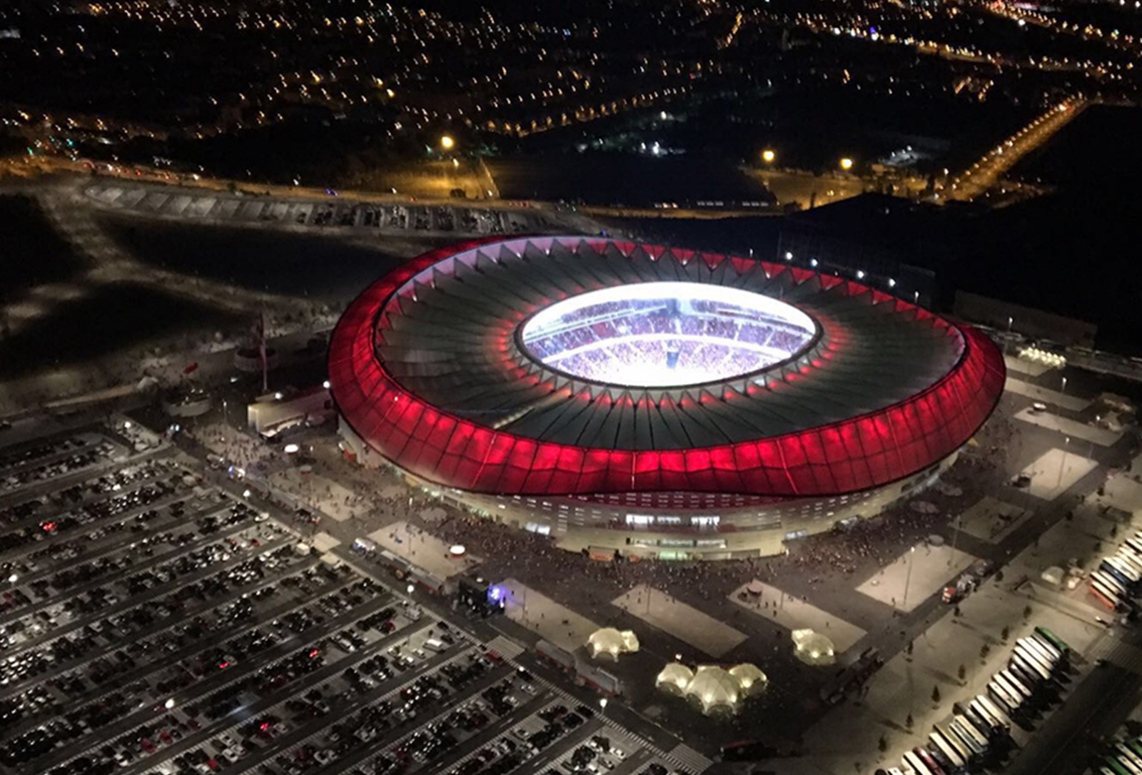 Wanda Metropolitano Club Atletico De Madrid Stadium Inauguration Cruz Y Ortiz Arquitectos