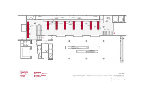 Exposicion-Rijksmuseum-OBA-Amsterdam_Design-plano_Cruz-y-Ortiz-Arquitectos_CYO_10-planta-primera_ESP