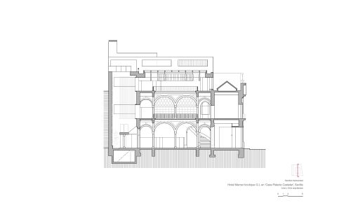 Hotel-Mercer-5 estrellas-gran-lujo-Sevilla-Spain_CYO_31-seccion-transversal_01