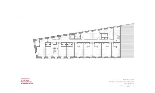 Hotel-boutique-Kivir-Paseo-Colon-Sevilla_Design-architecture-arquitectura_CYO-11-planta-primera-segunda