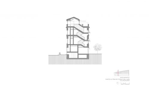 Hotel-boutique-Kivir-Paseo-Colon-Sevilla_Design-architecture-arquitectura_CYO-31-seccion-transversal-BB