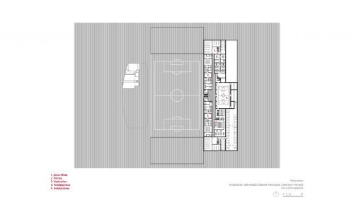 Ampliacion-gradas-estadio-Gabriel-Montpied-Clermont-Ferrand-Francia-planos_CYO_09-planta-sotano